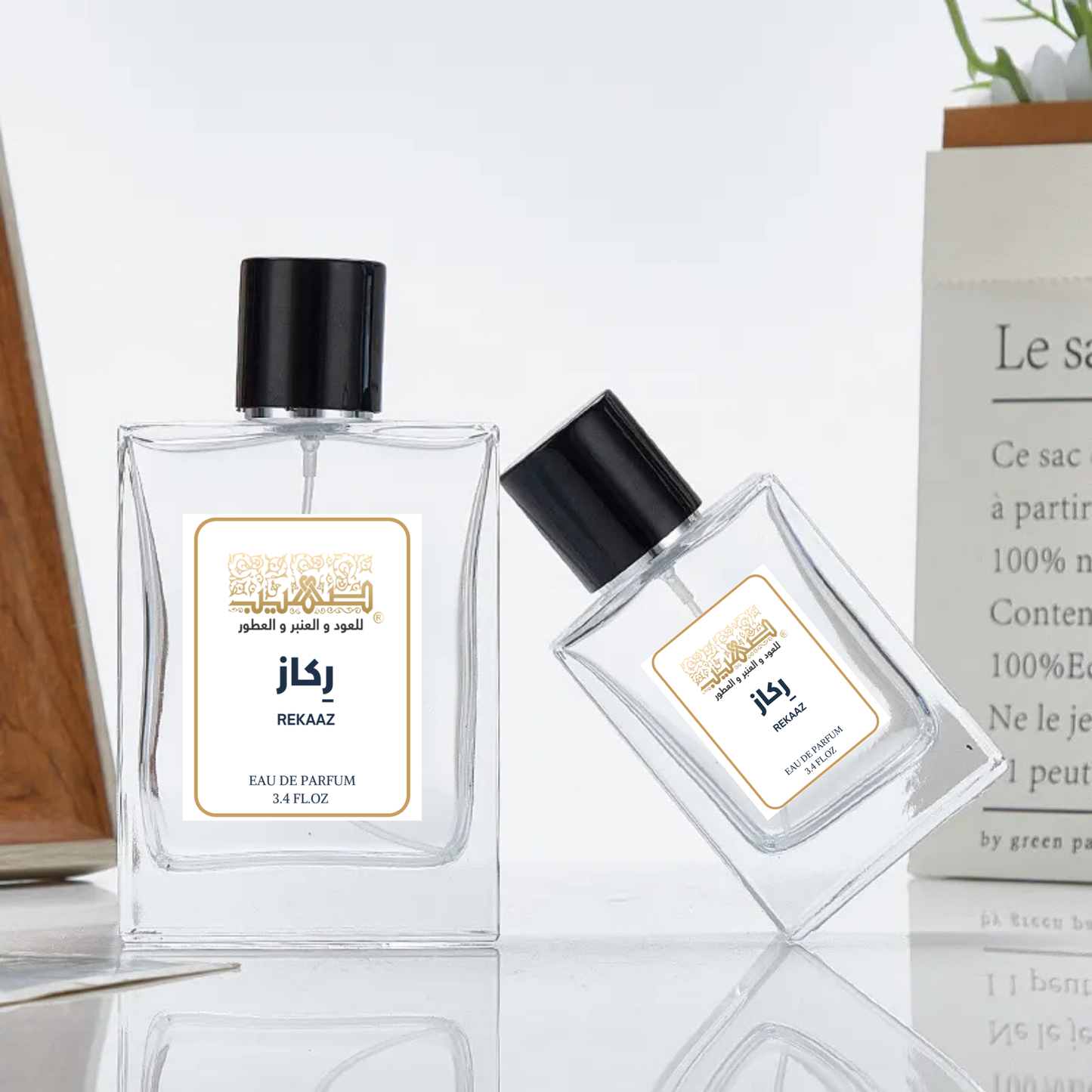 ركازعطر ركاز هو احدى تصميمات صهيب للعود والعطور تم اطلاقه عام 2019عطر شرقي - زهري للرجال و النساء. مقدمة العطر الزعفران و الياسمين
قلب العطر خشب العنبر و الآمبرغريس
قاعدعود ومسكصهيب للعود